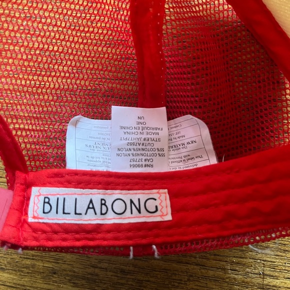 Billabong “California Love” Snap Back Trucker Hat - Women’s - Picture 3 of 5